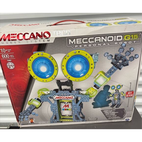 Meccano Tech Meccanoid G15 PERSONAL ROBOT 2ft Tall Erector New Open Box - Picture 1 of 8